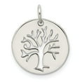 thumbnail image 1 of FB Jewels Sterling Silver Polished Tree Cut-out Charm, 1 of 1