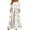 A7_White#27, variant on Midi Dresses for Women Casual,Womens Summer Dress Casual Floral Print Midi Dress Button V Neck Short Sleeve Dresses Flowy Boho Beach Party Sundress