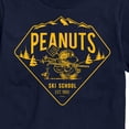 thumbnail image 3 of Peanuts - Ski School - Men's Short Sleeve Graphic T-Shirt, 3 of 6