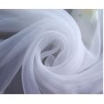 thumbnail image 3 of 20 yards 120" Wide Sheer Voile Chiffon Fabric By Yard Draping Panel Wedding", White, 3 of 3