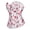 White, variant on Gothic Christmas Bustier Corset for Women Green 7XL