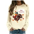 thumbnail image 1 of WEAIXIMIUNG Sweatshirts à Col Rond Graphiques pour Femmes Décontracté Ample Imprimé, 1 of 4