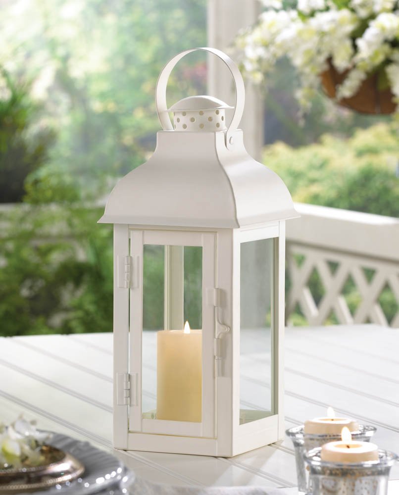 outdoor candle holder on White Outdoor Candle Lantern Rustic Iron Lantern Candle Holder Outdoor Walmart Com Walmart Com