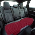 thumbnail image 4 of Chair Cushions Car Seat Cushion Winter Plush No Backrest No Binding Warm Cushion Car Cushion Back Seat Tailbone Pain Relief Cushion, 4 of 5