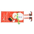 thumbnail image 1 of Banner Decorativo De Navidad, Muñeco De Nieve Usos Múltiples Bandera Colgante De Navidad Para El Hogar ANGGREK Christmas Decorative Banner, 1 of 8