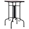 thumbnail image 2 of vidaXL Mosaic Side Table Terracotta and White Ceramic, 2 of 5