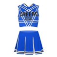 thumbnail image 3 of Conjunto de disfraz de animadora de lencería Sexy para mujer, uniforme de Cosplay para colegiala, Halloween, 3 of 4