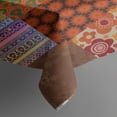 thumbnail image 3 of Pioneer Flower Floral Print Pattern Rectangle Tablecloth 60"x84",Waterproof Polyester Rectangle Table Cloth, Wipeable Spillproof Polyester Tablecloth for Dining, Camping, Indoor and Outdoor, 3 of 5