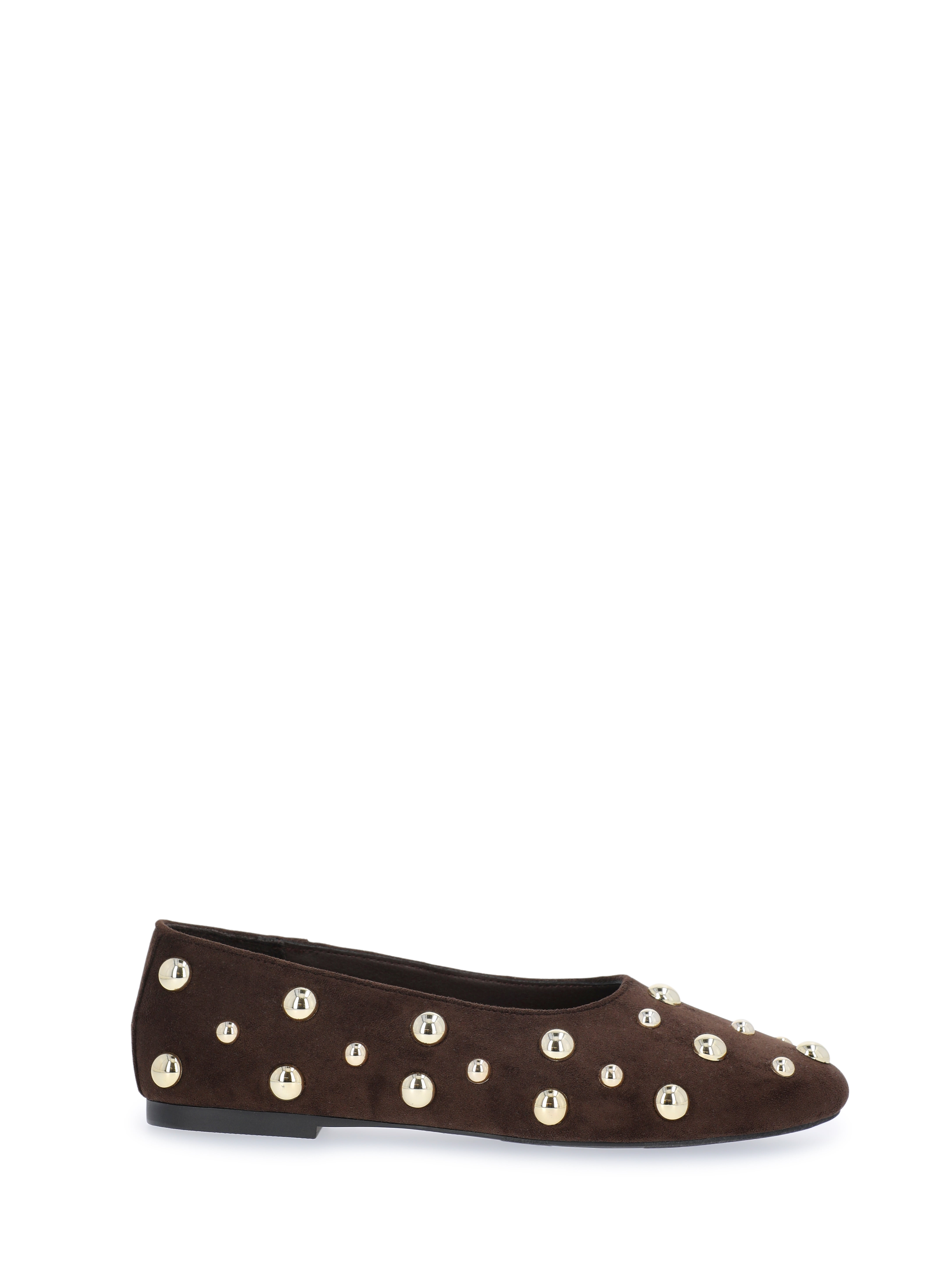 Scoop Women's Studded Faux Leather Ballet Flats