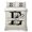 Black, variant on Twin Quilt Set 68''x86'', Sunflower Brown Lightweight Summer Bedspread Coverlet Set with 2 Pillow Shams, Retro Southwest Country Plant Leaf Floral Breathable All Season Quilt Bedding for Dorm/Bedroom