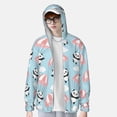 thumbnail image 6 of Rocae Cute Panda Flying in the Sky Print Breathable Sun Protection Hoodie Quick-Dry Lightweight Long Sleeve Hoodie Unisex Running Sports Shirt X-Large, 6 of 9