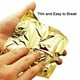 thumbnail image 5 of Hojas de pan de oro Naiovety para proyectos de decoración de manualidades doradas 100 piezas, 5 of 6