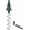 Pine Green, variant on [Christmas Tree Topper Holder] - Twist-on Holiday Universal Tree Topper Stabilizer Fits All Base Types- Metal Green Support Rod with Adjustable attachments to stabilize Seasonal Treetop Ornaments