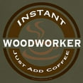 thumbnail image 3 of CafePress - Instant Woodworker Coffee Dark T Shirt - Men's Classic Graphic Cotton T-Shirt, 3 of 4