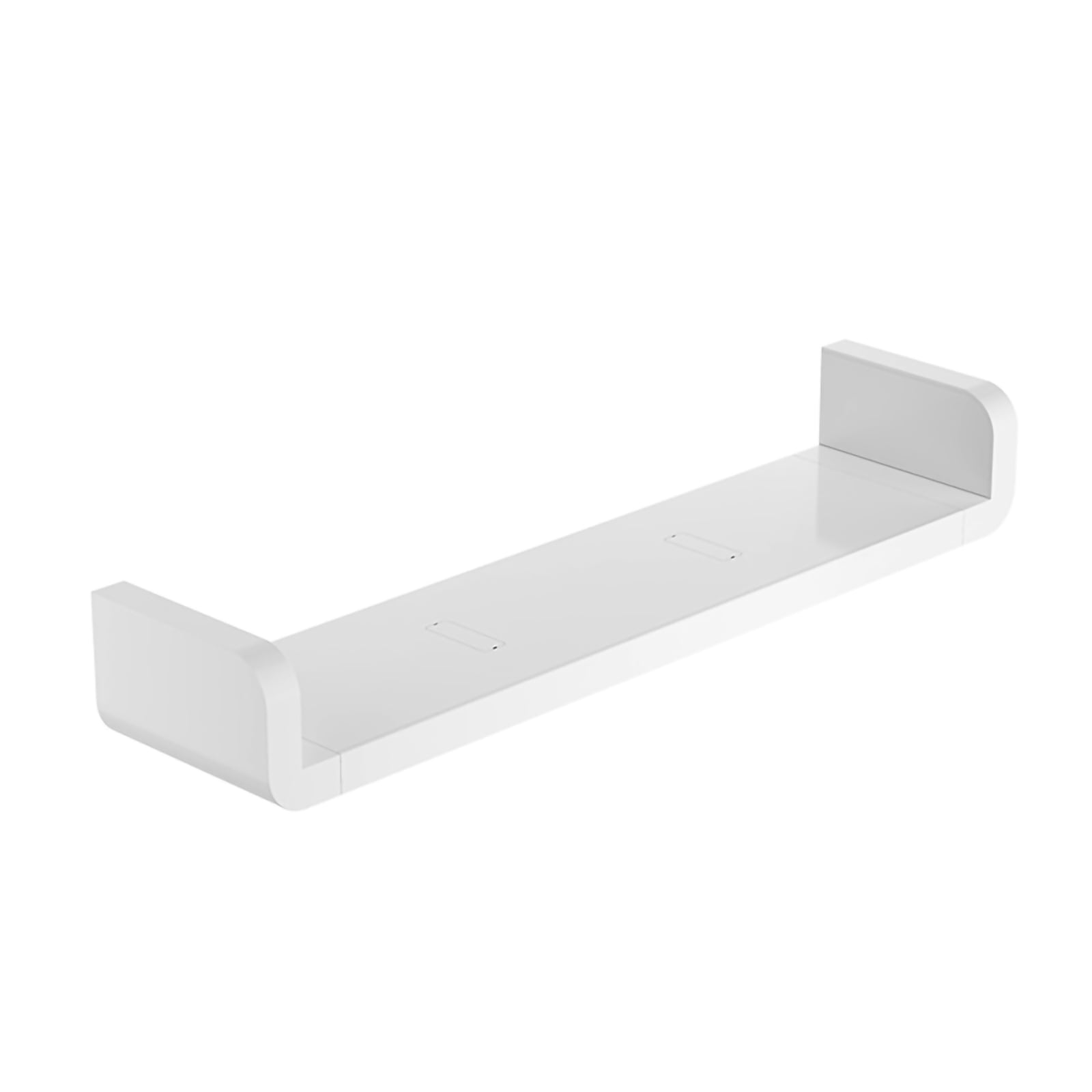 TureClos Wall Shelf White Floating Shelf Ushaped Cube Shelf Bathroom