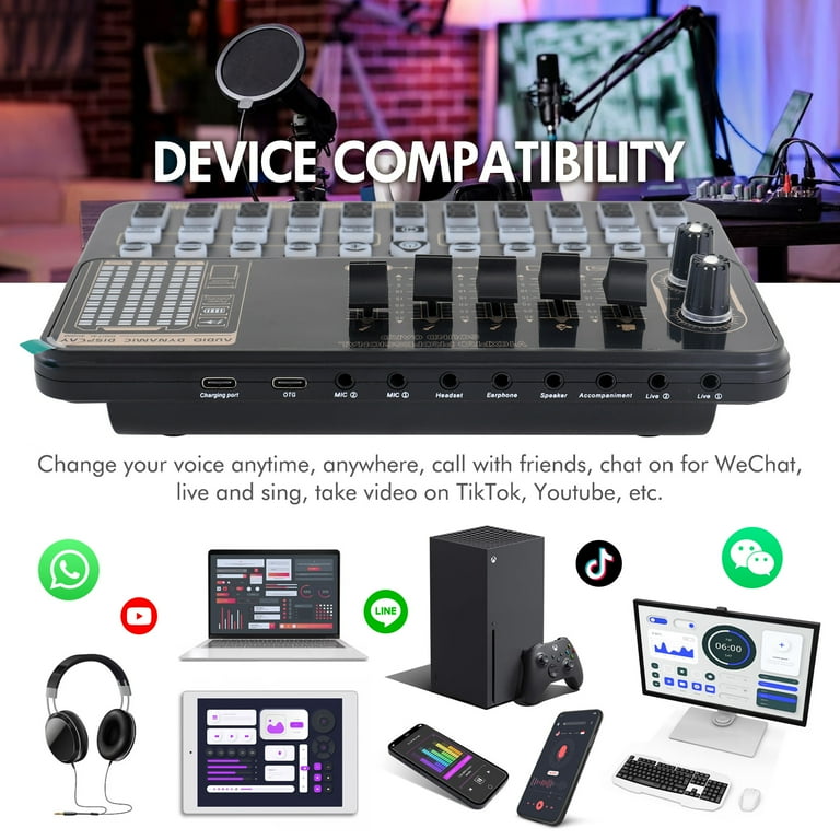 E-commerce Giant Condenser Microphone Bundle, BM-800 Podcast Mic