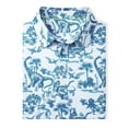 thumbnail image 6 of DTWOOO Men's Golf Shirts Short Sleeve Print Performance Moisture Wicking Dry Fit Golf Polo Shirts for Men, 6 of 8