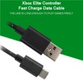 thumbnail image 2 of Cable De Carga Del Controlador De Juego 2,75 M Línea De Carga Negra Tipo C Para Xbox One Para Interruptor Para Ps5 Advancent EL011329-00, 2 of 5