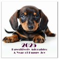 thumbnail image 1 of Calendario de pared 2025, adorable planificador familiar con forma de cachorro, 30 x 60 cm, 1 of 6