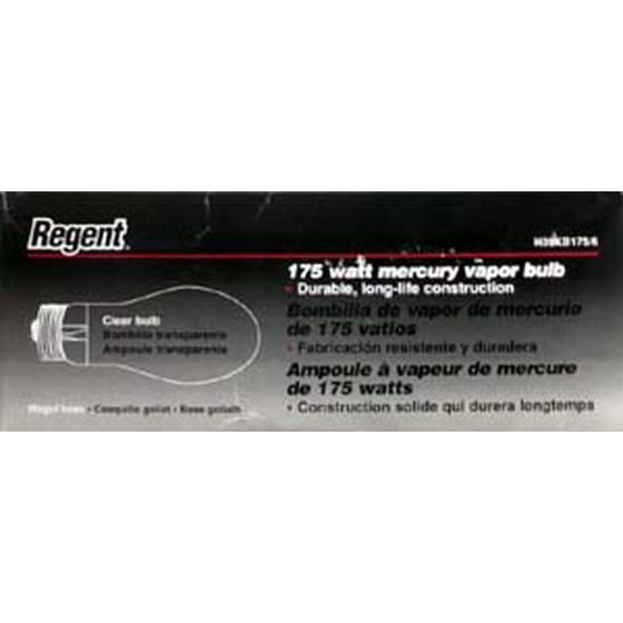 Regent H39kb175 6 Mercury Vapor Bulb 175 Watt Com