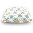 thumbnail image 4 of GZHJMY Cute Owls Pillow Cover 20 x 20 Inch, Soft Decorative Cushion Case Square Throw Pillow Cover for Sofa Living Room Couch Home Decor, 4 of 7