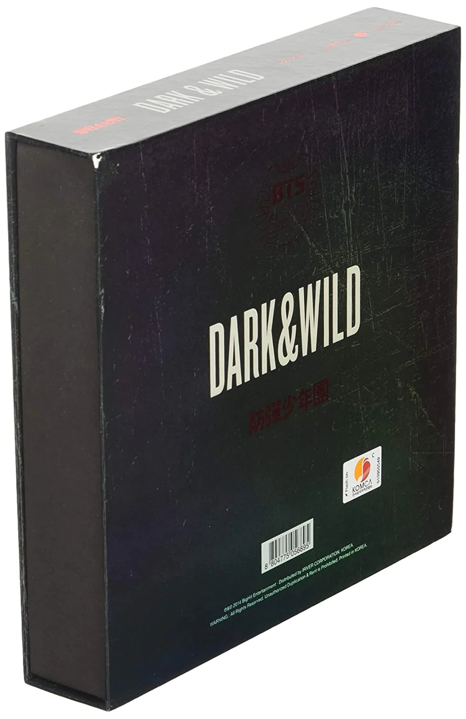BTS - Dark & Wild Vol.1 KPOP Album with 100-page booklet & two