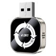 thumbnail image 2 of BotaniNest 4 In 1 Wireless CarPlay Android Auto Adapter USB C For Seamless Smartphone Integration And Enhanced In Entertainment, 2 of 5