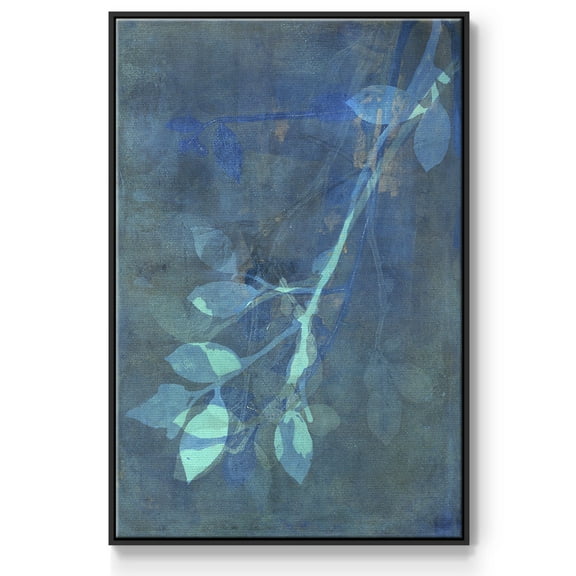 Branching Out VIII Framed Premium Gallery Wrapped Canvas - Ready to Hang - 17 x 25 - Black Floating Frame