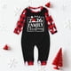 thumbnail image 1 of Pijamas familiares europeos con estampado navideño de moda, traje para padres e hijos, monos de poliéster para bebés., 1 of 3