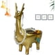 thumbnail image 3 of Caja de joyería de animales, figura coleccionable de ciervos, adorno para el hogar, caja de almacenamiento de joyas de ciervos de resina, adornos lindos, caja organizadora de joyas (oro) oso de fresa Electrónica, 3 of 5