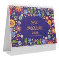 LIYUNMIAO Small Desk Calendar 2025 Monthly Desktop Calendar Decorative