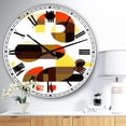 thumbnail image 2 of DesignArt In And Out Large Wall Clock, 2 of 2