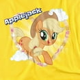 thumbnail image 2 of My Little Pony Tv Applejack Women's T Shirt, Yellow, Small, 2 of 6