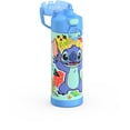thumbnail image 3 of Thermos Kids Stainless Steel Vacuum Insulated Funtainer 16 Oz Water Bottle with Spout Lid, Stitch, 3 of 7