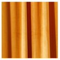 thumbnail image 3 of - Calabria Drape Panel/Curtain with Rod Pocket - Ochre - Crushed Velvet - Drape Size 55x84in. - One Panel - Polyester Velvet, 3 of 3