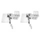 thumbnail image 1 of 2uds 7/8" Entrada 7/16" Salida Coser Máquina Bies Carpeta Recto Ángulo Doble Plegado Bies Cinta Carpeta Recto Ángulo Borde Cilindro para Costura Suministros Reemplazo Unique Bargains accesorios para maquinas de coser, 1 of 4