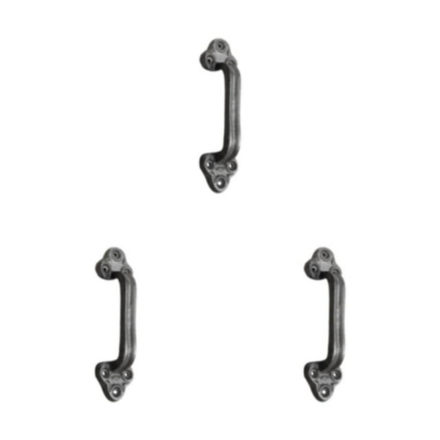 Wweixi Craft Door Handle With Solid Construction Comfortable Grip Easy To Install Black 6024 3Set