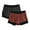 Black Heather/Red Bud, variant on icyzone Exercise Athletic Jogging Shorts 2-in-1