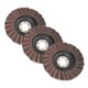 thumbnail image 1 of 3pcs 4-1 / 2" x 7/8" acondicionado de la rueda de pulido de lijado no Tejidos Grinding Flap Disc Abrasivos de superficie for Angle Grinder, 1 of 7