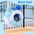 thumbnail image 6 of Lovebird Nest, Bird Breeding Bed Parrot Snuggle Hut Conure House for Budgie Cockatiel Conure Lovebird Canary Finch Hamster Small Pets, 6 of 13