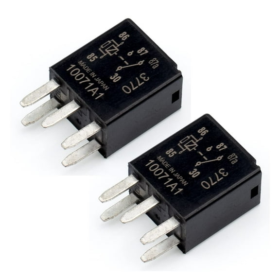 2pcs HOPUT 7866 Relay, 301-1c-c-r1-u01-12vdc D1780C GM Original Equipment Black Multi-Purpose Relay Fuel Pump Relay g8v-rh-1c7t-r-dc12 Fits select: 2014-2018 CHEVROLET SILVERADO
