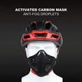 thumbnail image 5 of TD Collections Muliti- Purrpose Dust Masks Sports Face Cover with 1 Filters. Reusable, Washable Unisex, Suitable for Outdoor Sports, Cycling, Hiking, Jogging, Carpentry Work (TD001 - Black), 5 of 7