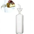 thumbnail image 2 of Botella de aceite dispensador de aceite de oliva botella de vidrio dispensador de vinagre de aceite de cocina con caño de vertido para cocina y parrilla, 2 of 8