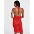 thumbnail image 3 of No Boundaries Groovy Getaway Crochet Coverup Dress, Women's XXS-XXL, 3 of 5