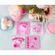 thumbnail image 2 of Set de posavasos Sanrio Hello Kitty, vaso con leche de fresa, 4 unidades, 2 of 7