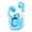 Blue, variant on VALSEEL Wireless Earbuds Crystal Earbuds,Transparent Digital Display Wireless Bluetooth Headset Bilateral Stereo Bass Copper Ring Speaker With Charging Bin