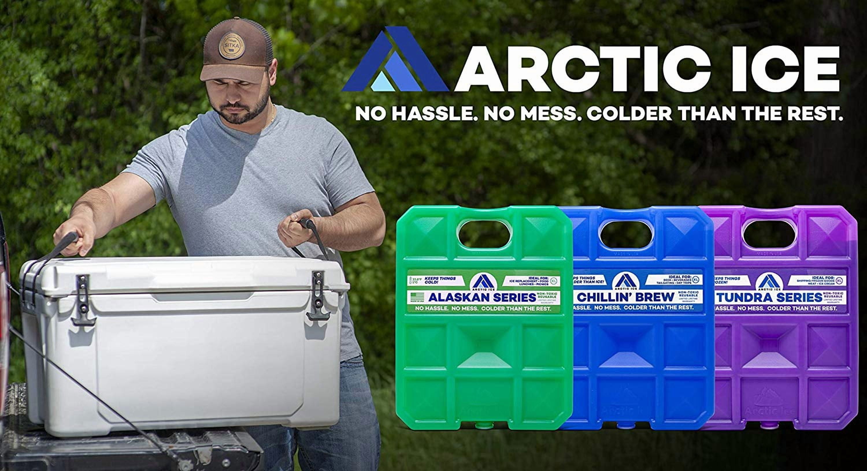 Arctic Ice 1205 Tundra Series Freezer Ice Pack Large (2.5 lbs)