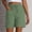 Army Green, variant on Womens High Waisted Shorts Summer 2026 Drawstring Solid Wide Leg Bermuda Shorts with Pockets Stretch Casual Comfy Workout Beach Shorts