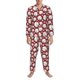 thumbnail image 3 of Fotbe Cute Baseball Pijama de Hombre con Estampado de Manga Larga, Conjunto de 2 Piezas, Ropa de Dormir Suave y Cómoda con Bolsillos-Large, 3 of 7