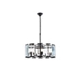 thumbnail image 2 of Elegant Lighting Monaco 26" 6 Light Glass Crystal Pendant Lamp, 2 of 2